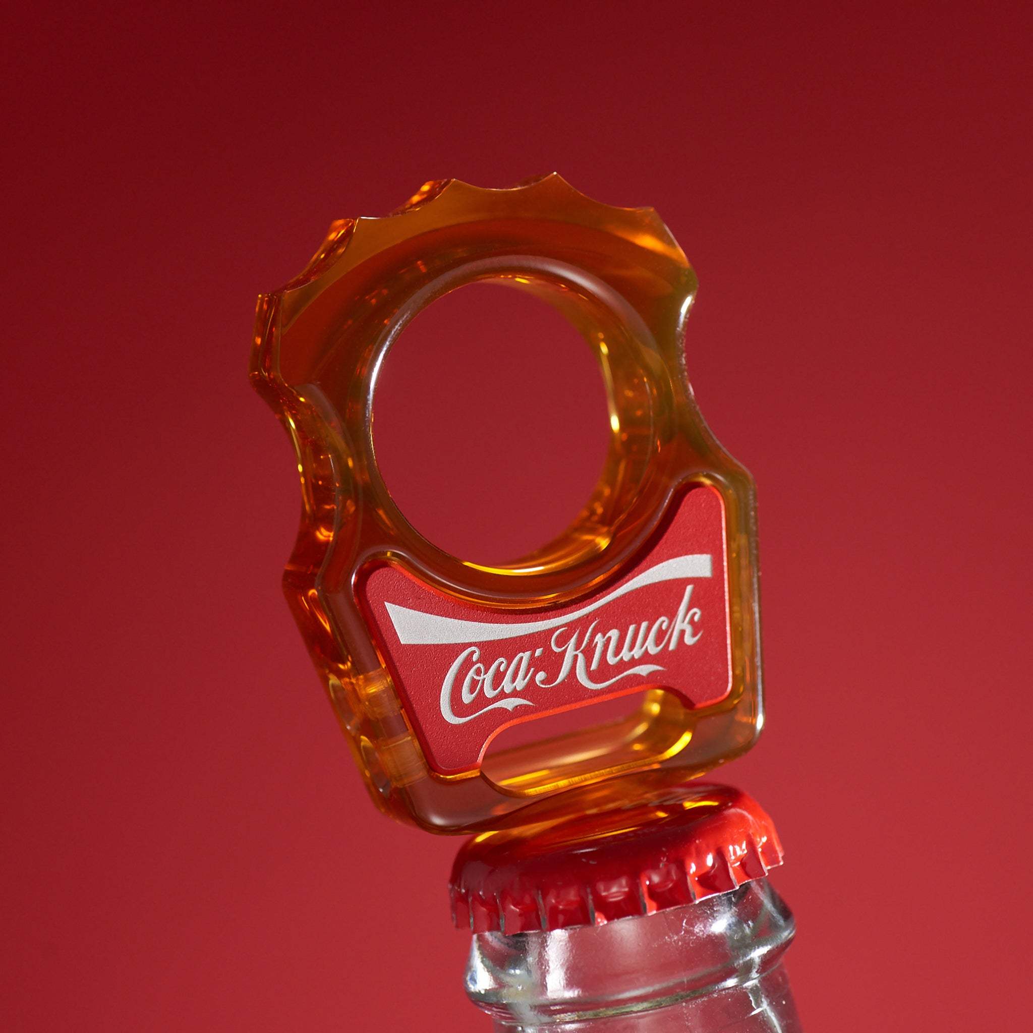 Coca-Knuck EDC Keychain Swampy Alligator Ultem