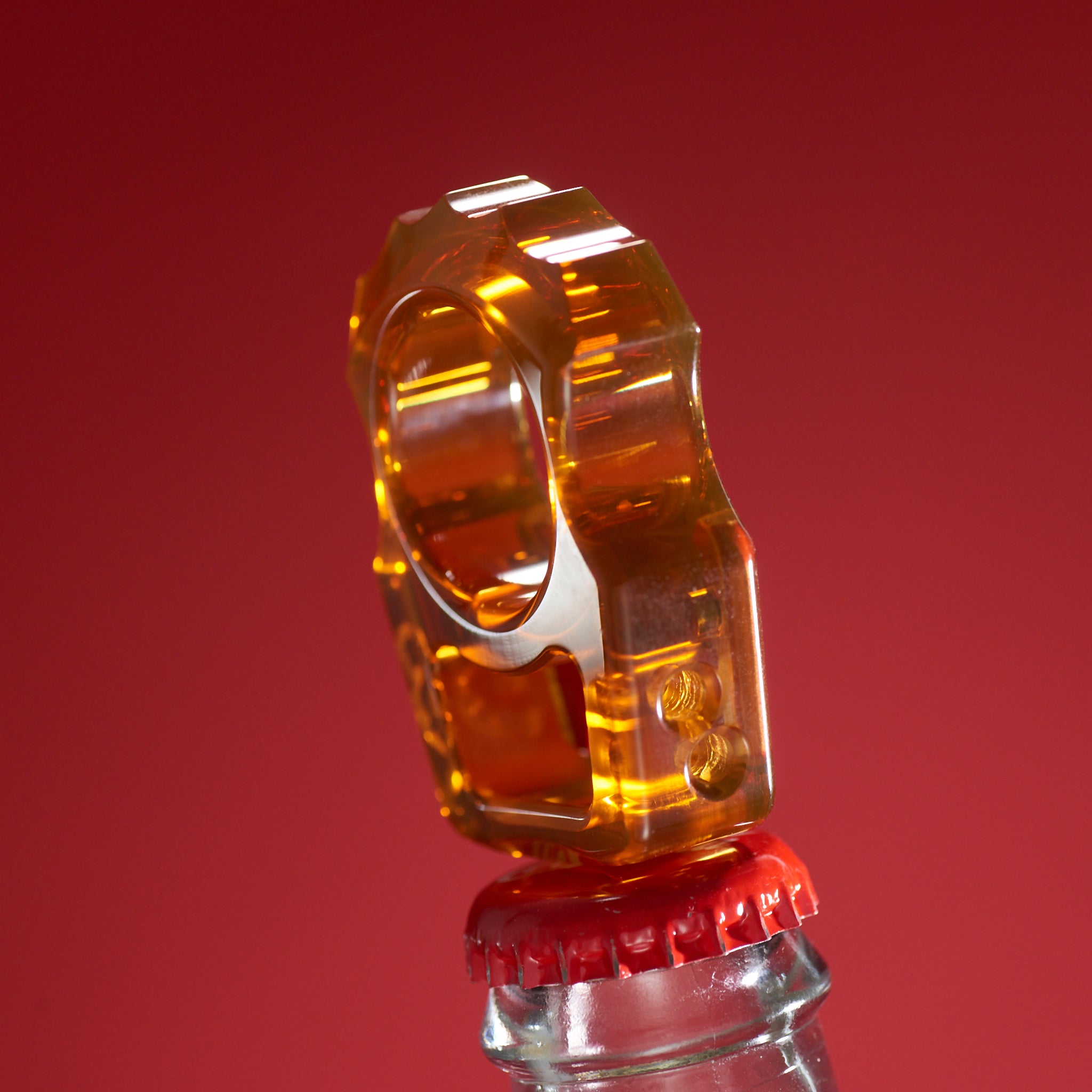 Coca-Knuck EDC Keychain Swampy Alligator Ultem