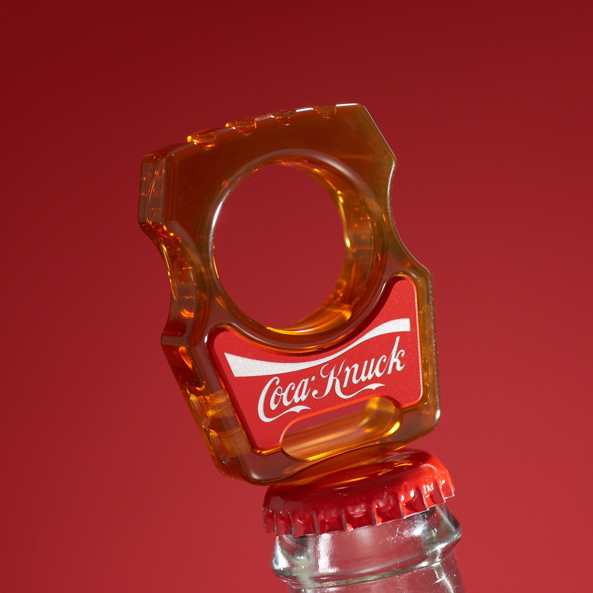 Coca-Knuck EDC Keychain Swampy Whale Ultem