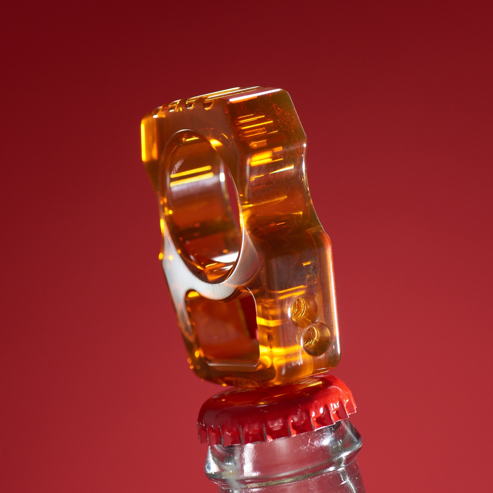 Coca-Knuck EDC Keychain Swampy Whale Ultem