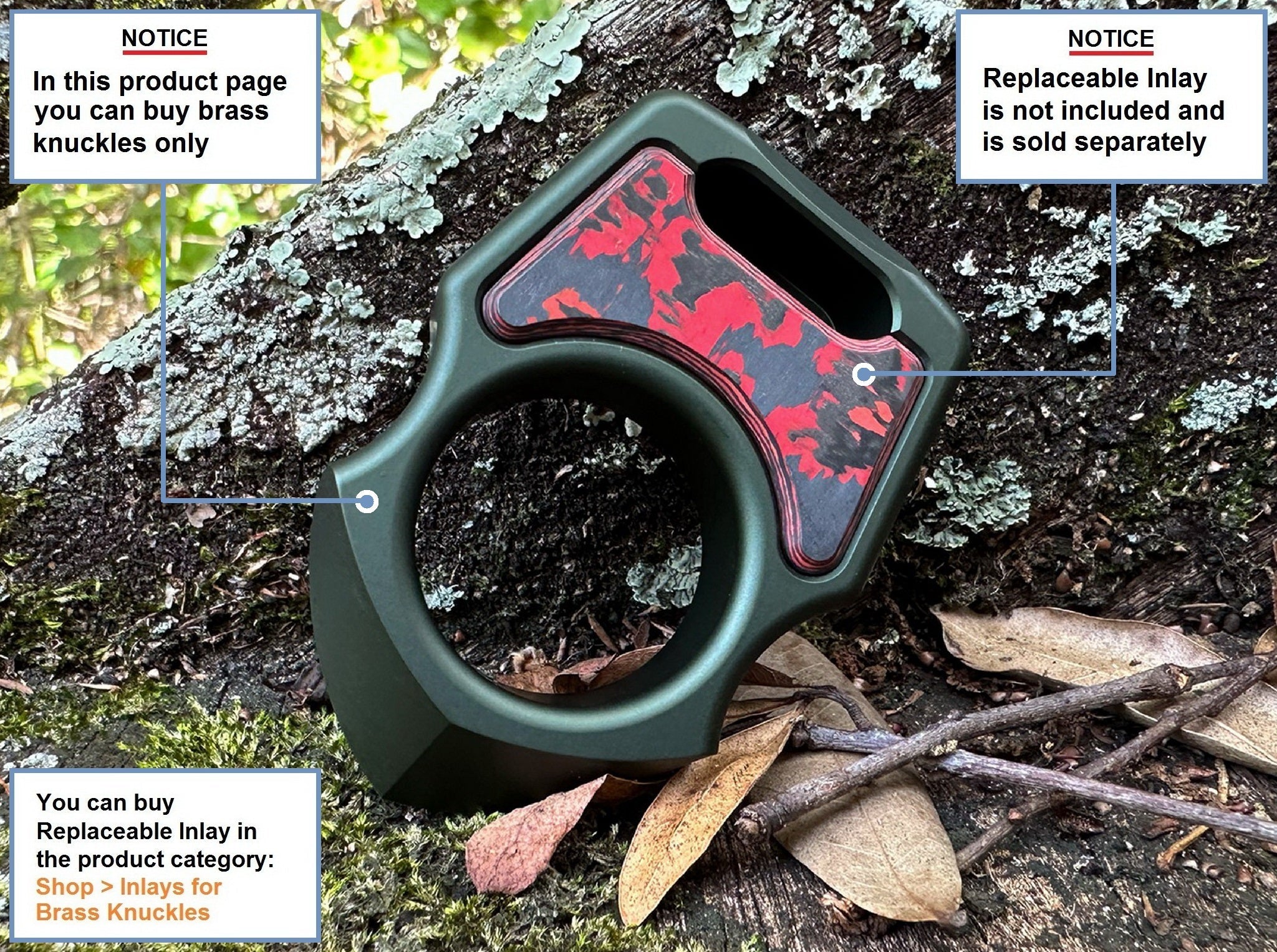 Semi-Custom Aluminum EDC Keychain Swampy Shark Olive Green