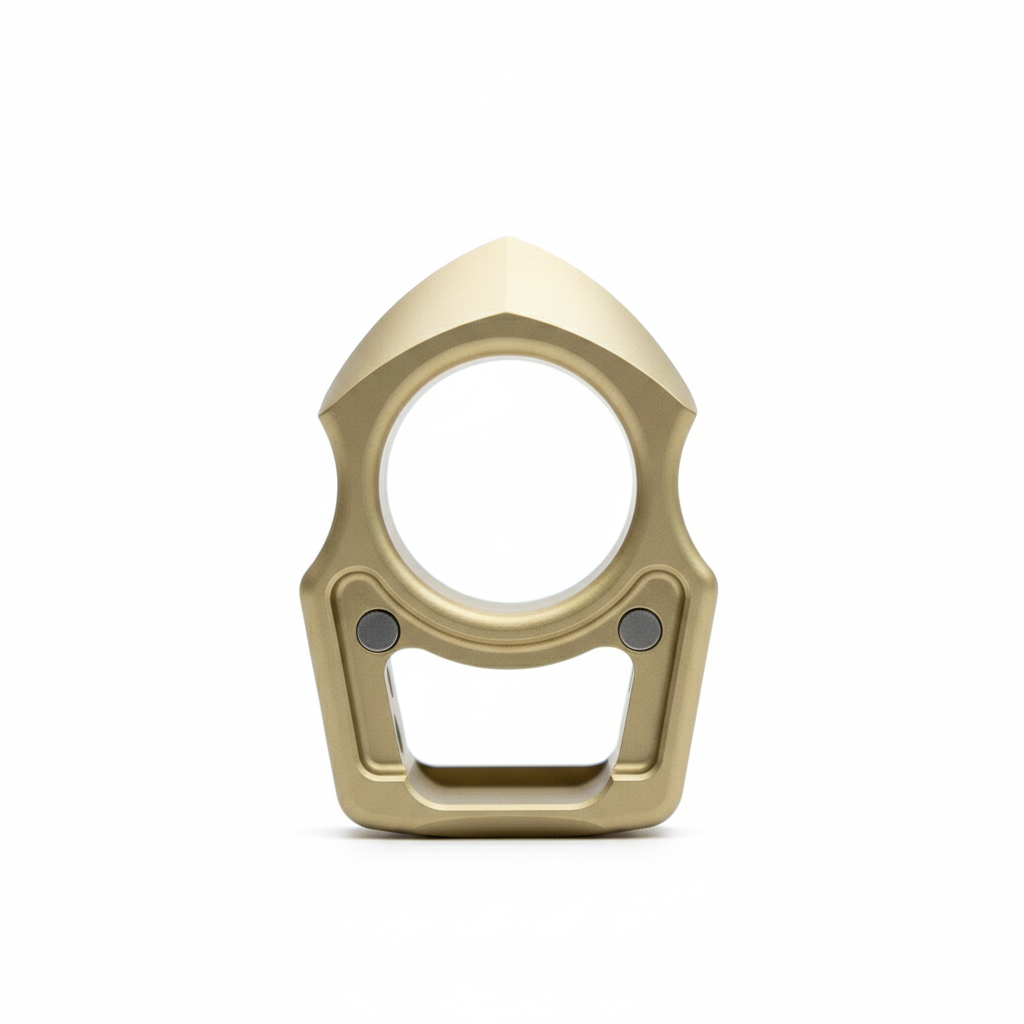 Semi-Custom Brass Bottle Opener Keychain Swampy Shark