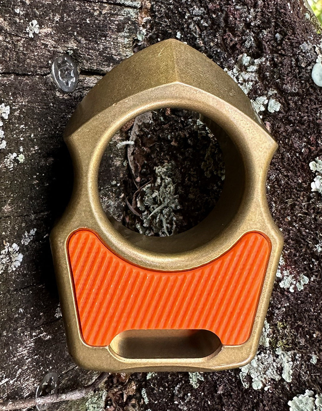 Semi-Custom Brass Bottle Opener Keychain Swampy Shark