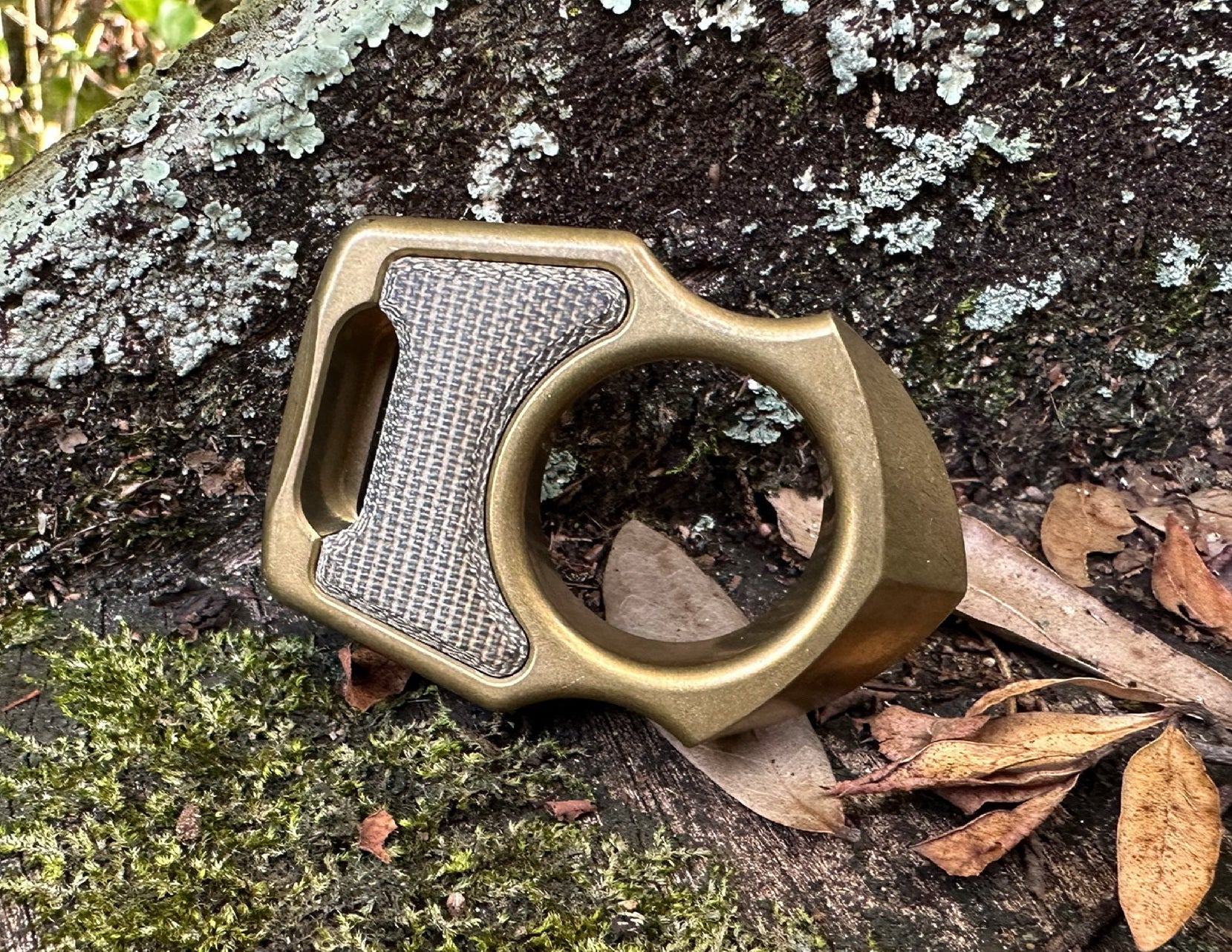 Semi-Custom Brass Bottle Opener Keychain Swampy Shark