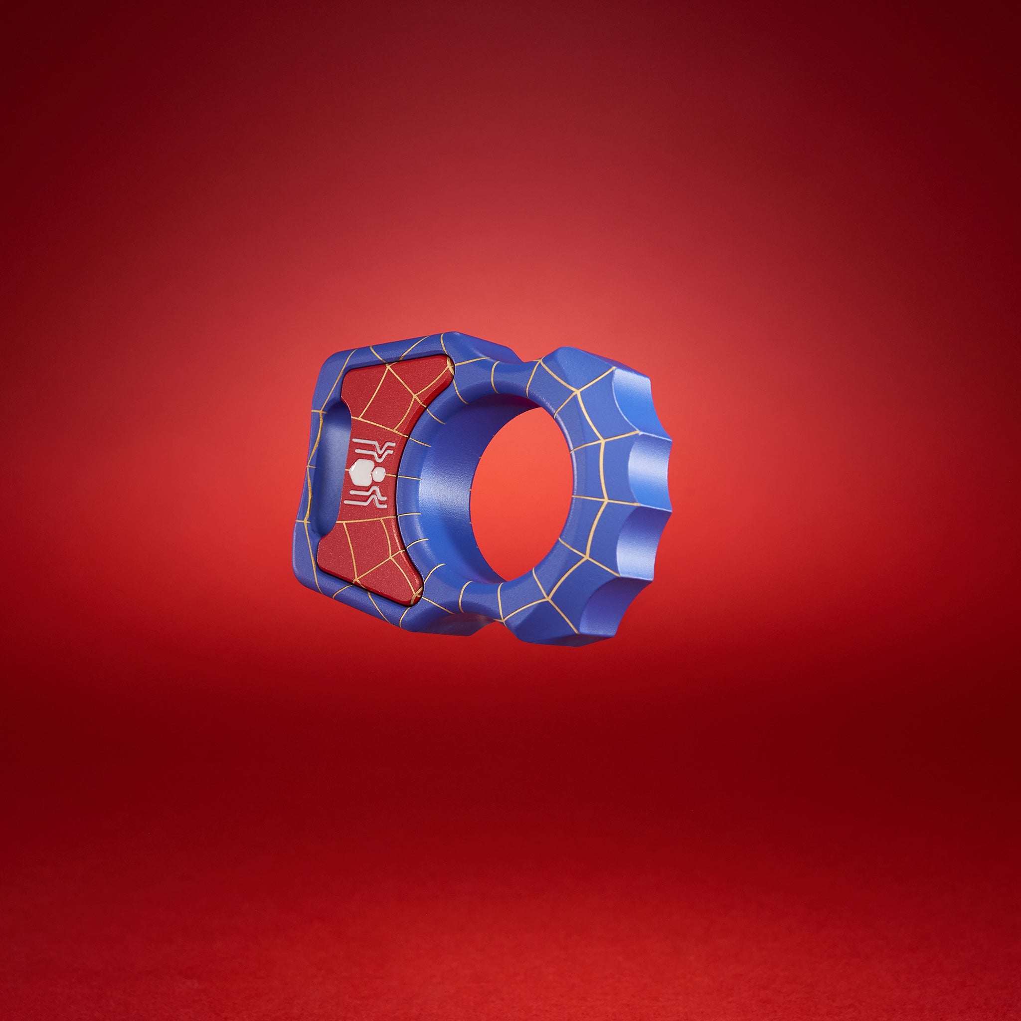 Swampy Alligator Spider-Knuck Brass Bottle Opener Cerakote