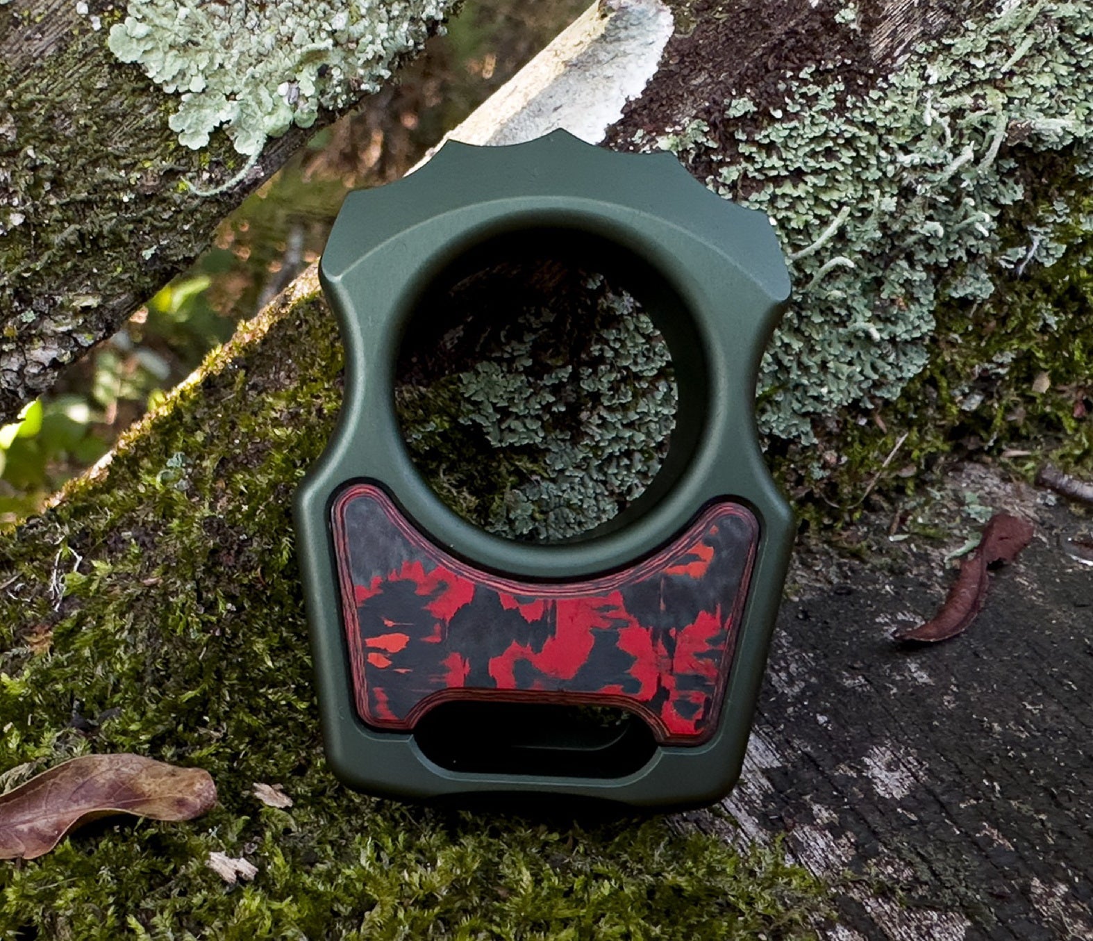 Carbon Fiber Lava Flow Inlay for Swampy Custom Keychains