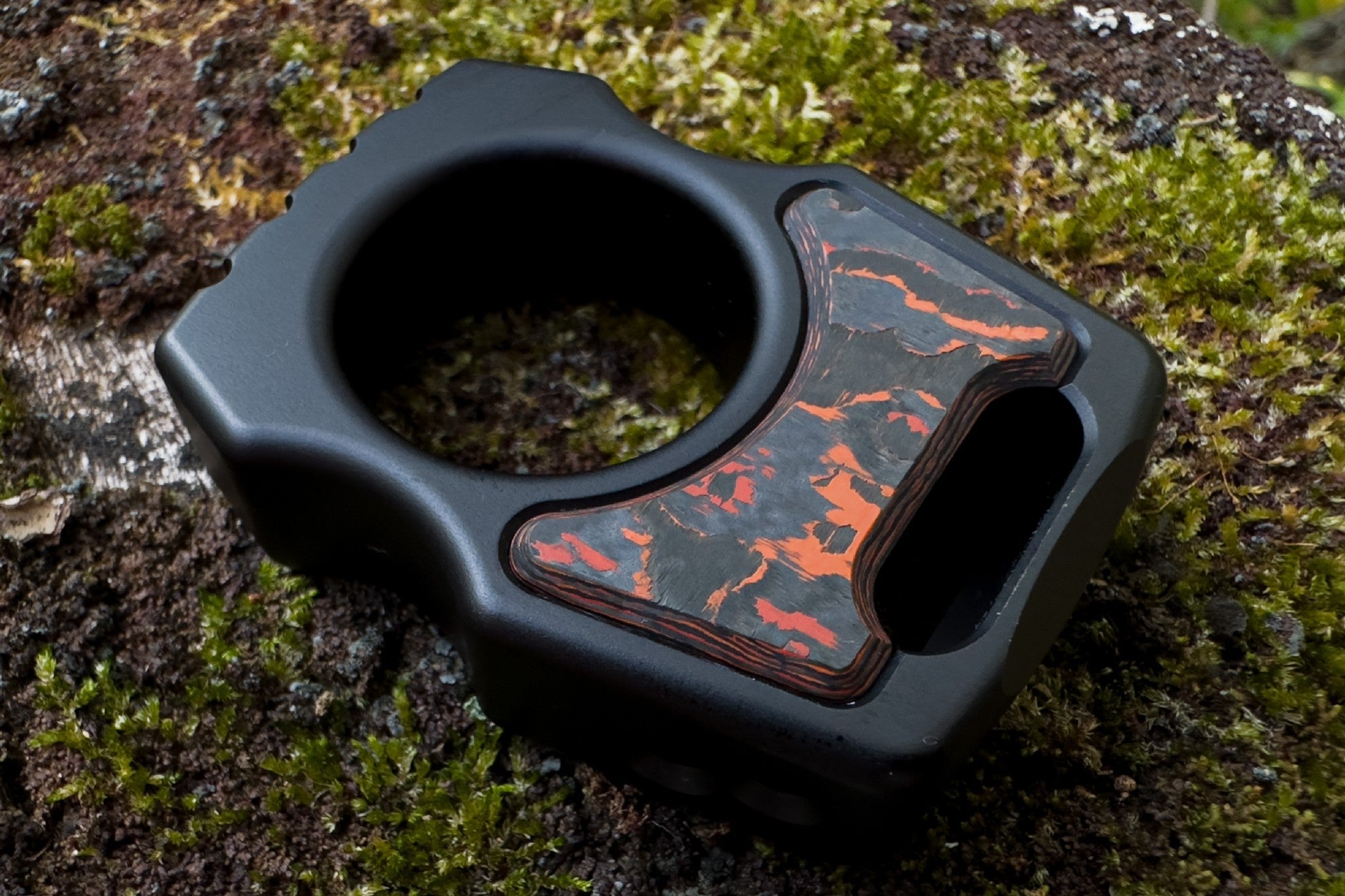 Carbon Fiber Mars Valley Inlay for Swampy Custom Keychains