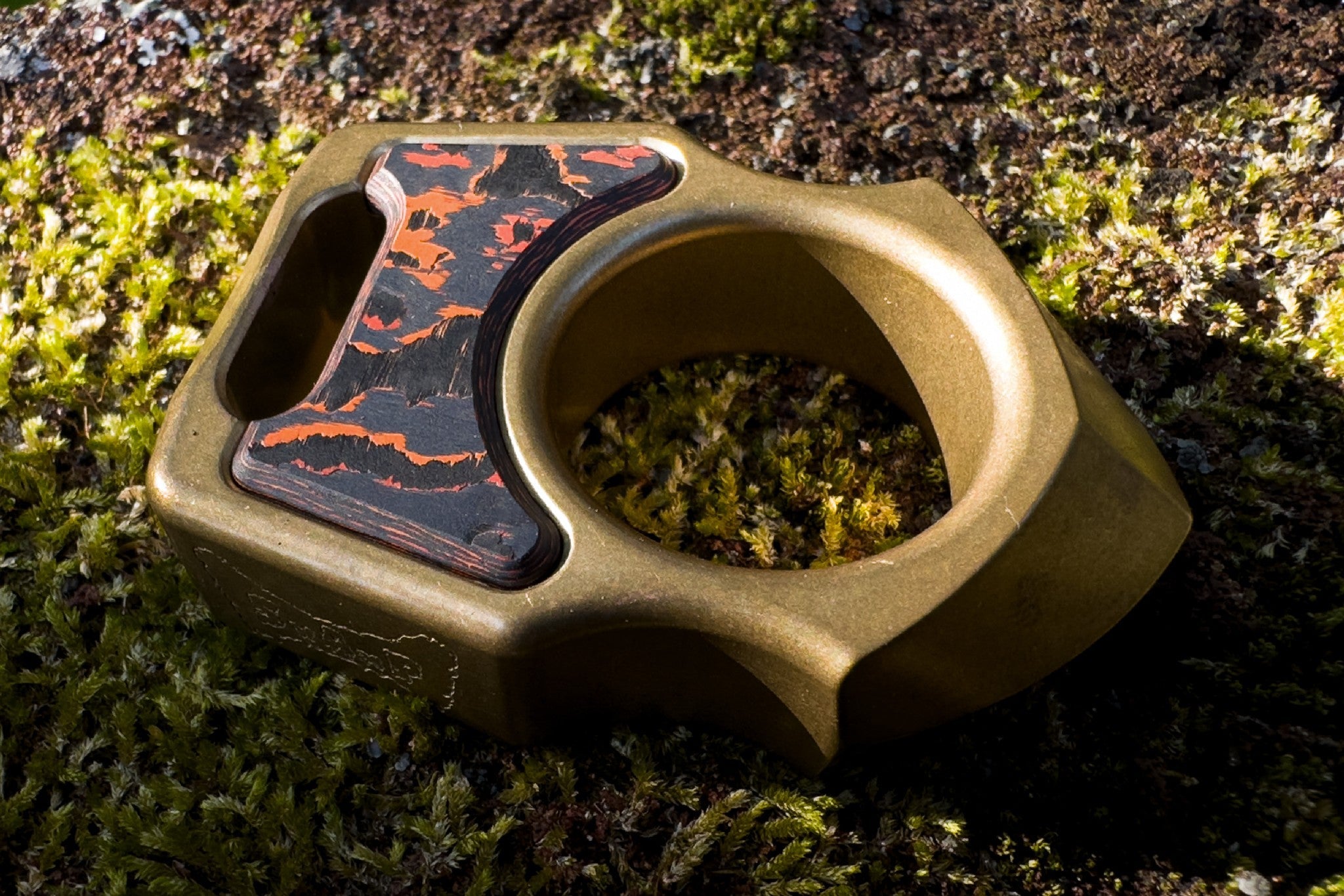 Carbon Fiber Mars Valley Inlay for Swampy Custom Keychains