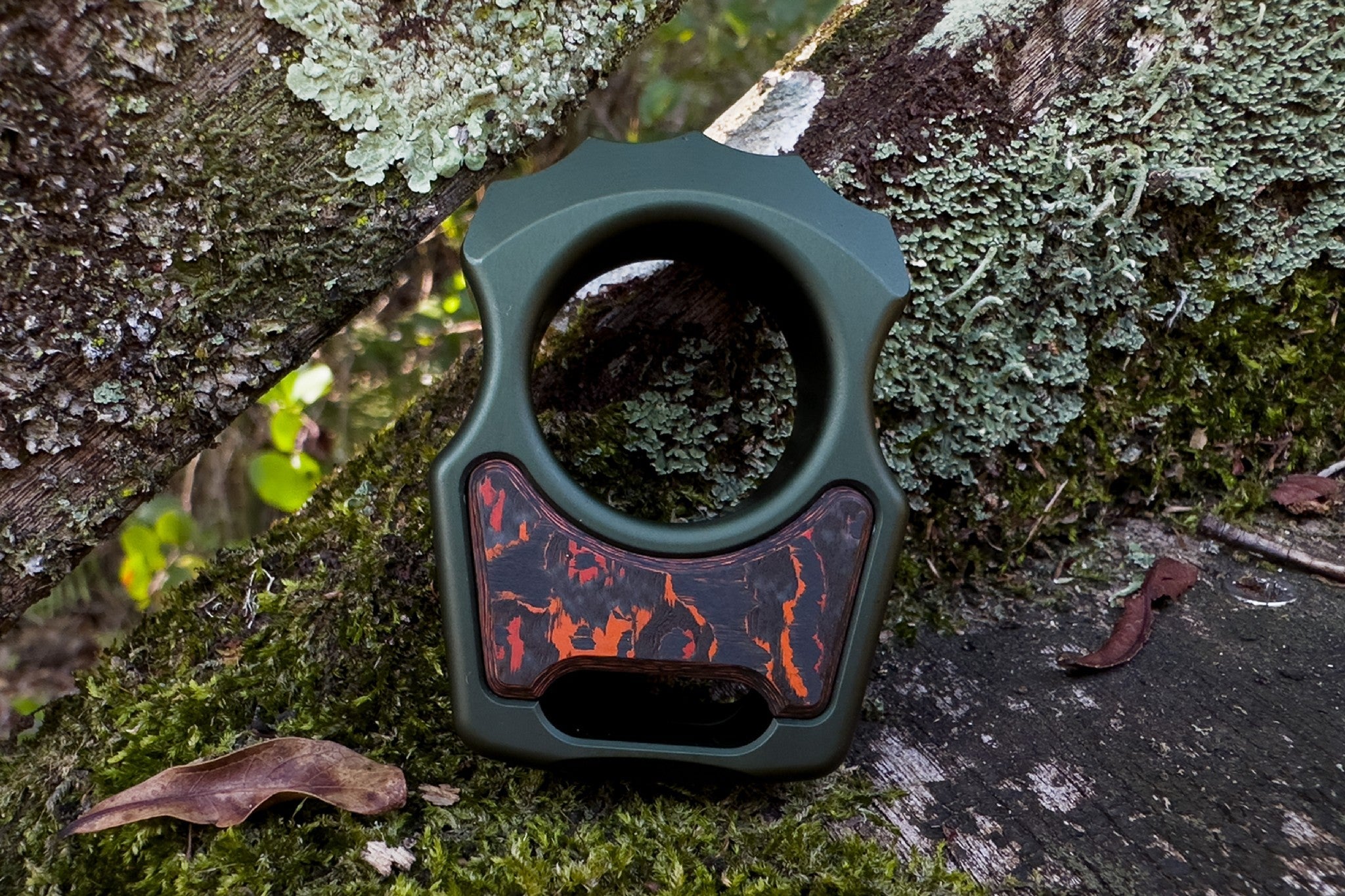 Carbon Fiber Mars Valley Inlay for Swampy Custom Keychains