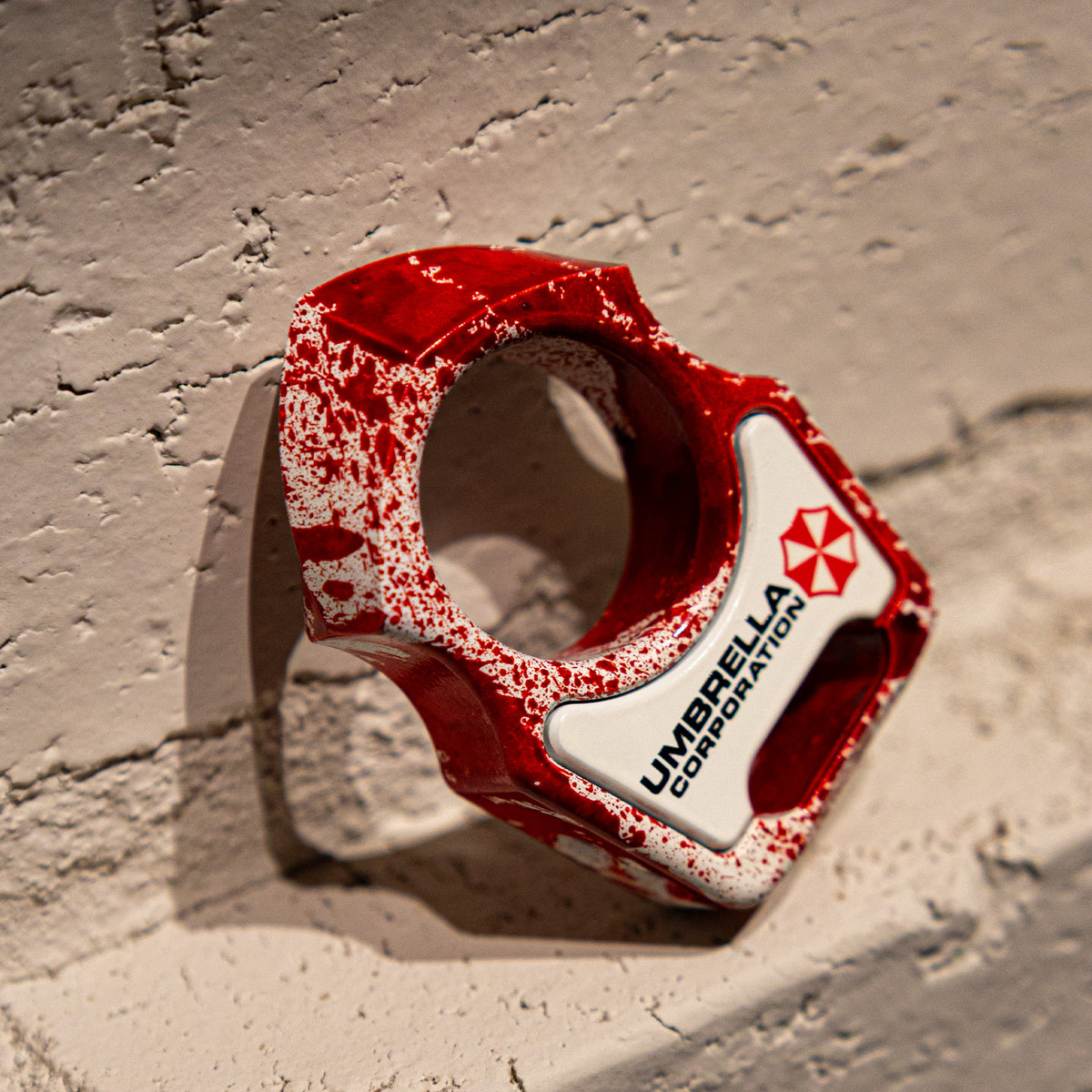 Swampy Shark Biohazard Edition Cerakote Bottle Opener Keychain