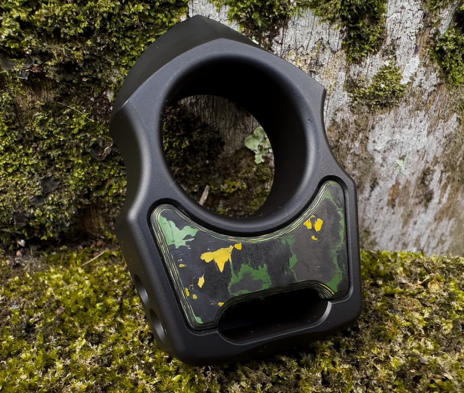 Carbon Fiber Toxic Storm Inlay for Swampy Custom Keychains