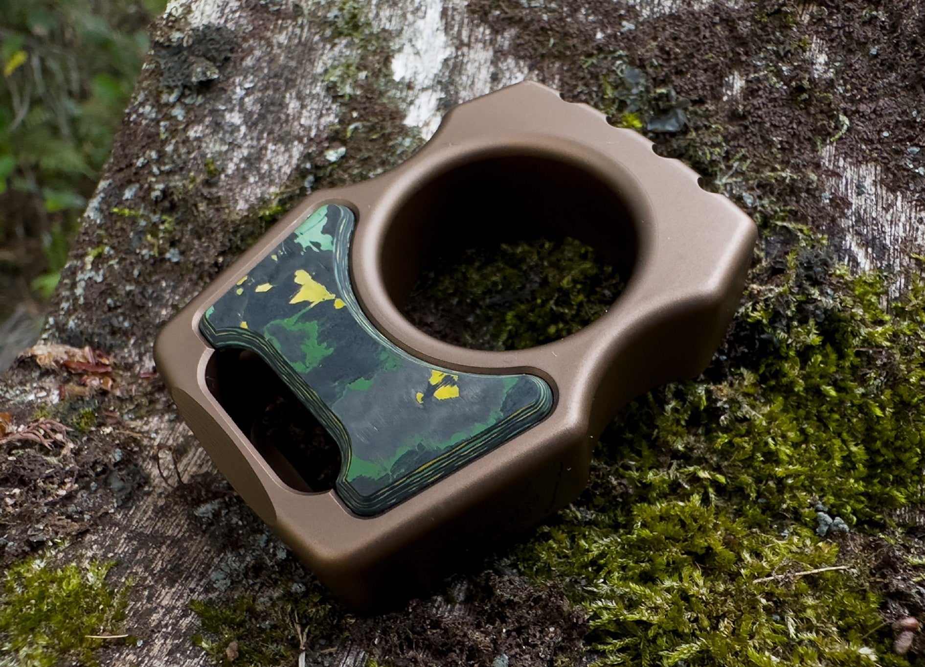 Carbon Fiber Toxic Storm Inlay for Swampy Custom Keychains