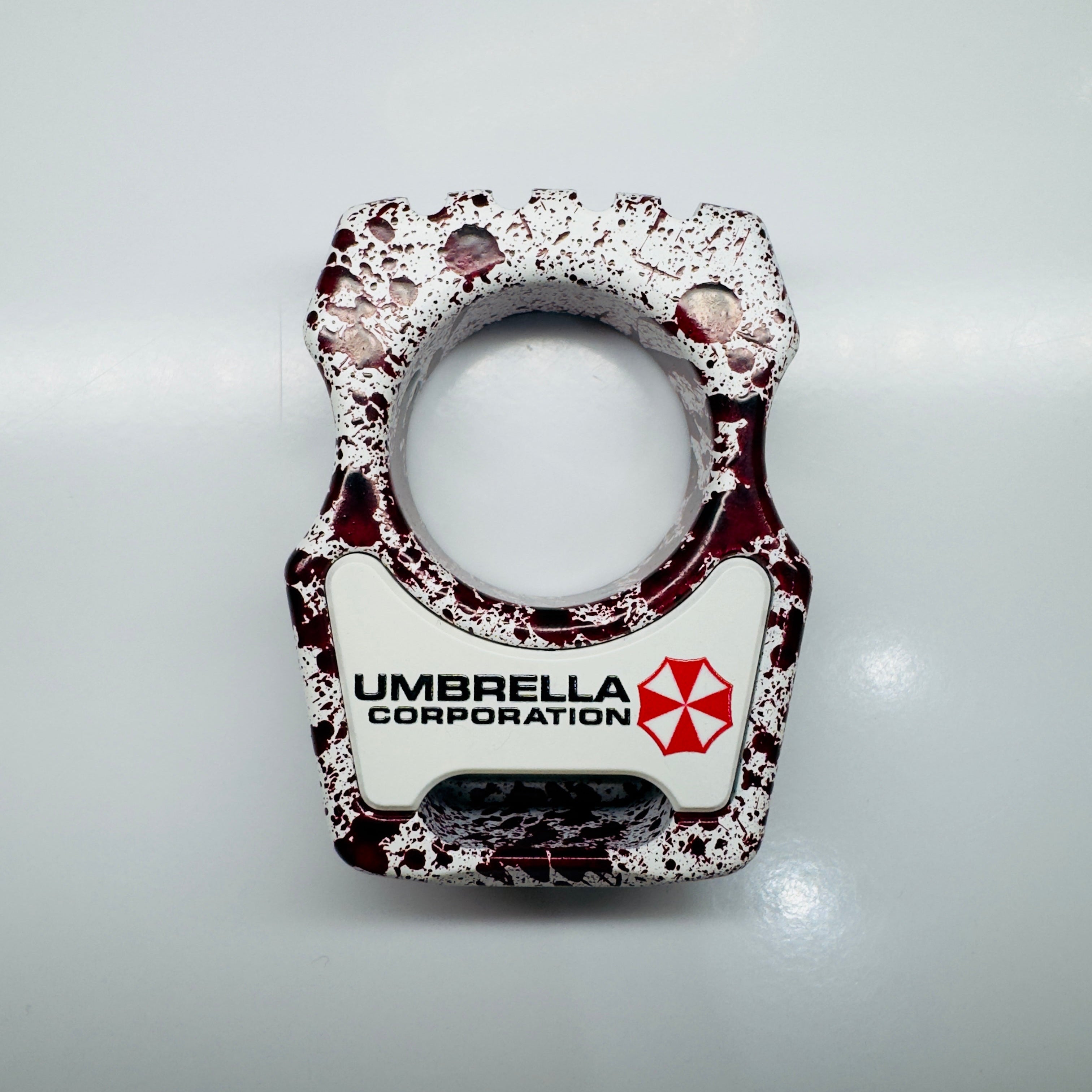 Swampy Whale Biohazard Edition Cerakote Bottle Opener Keychain