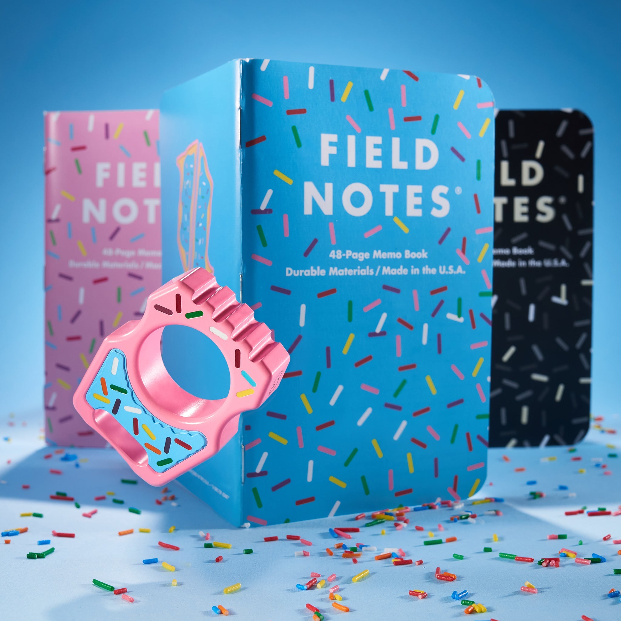 Swampy Whale Dessert Warrior Titanium Bottle Opener Keychain Cerakote Pink