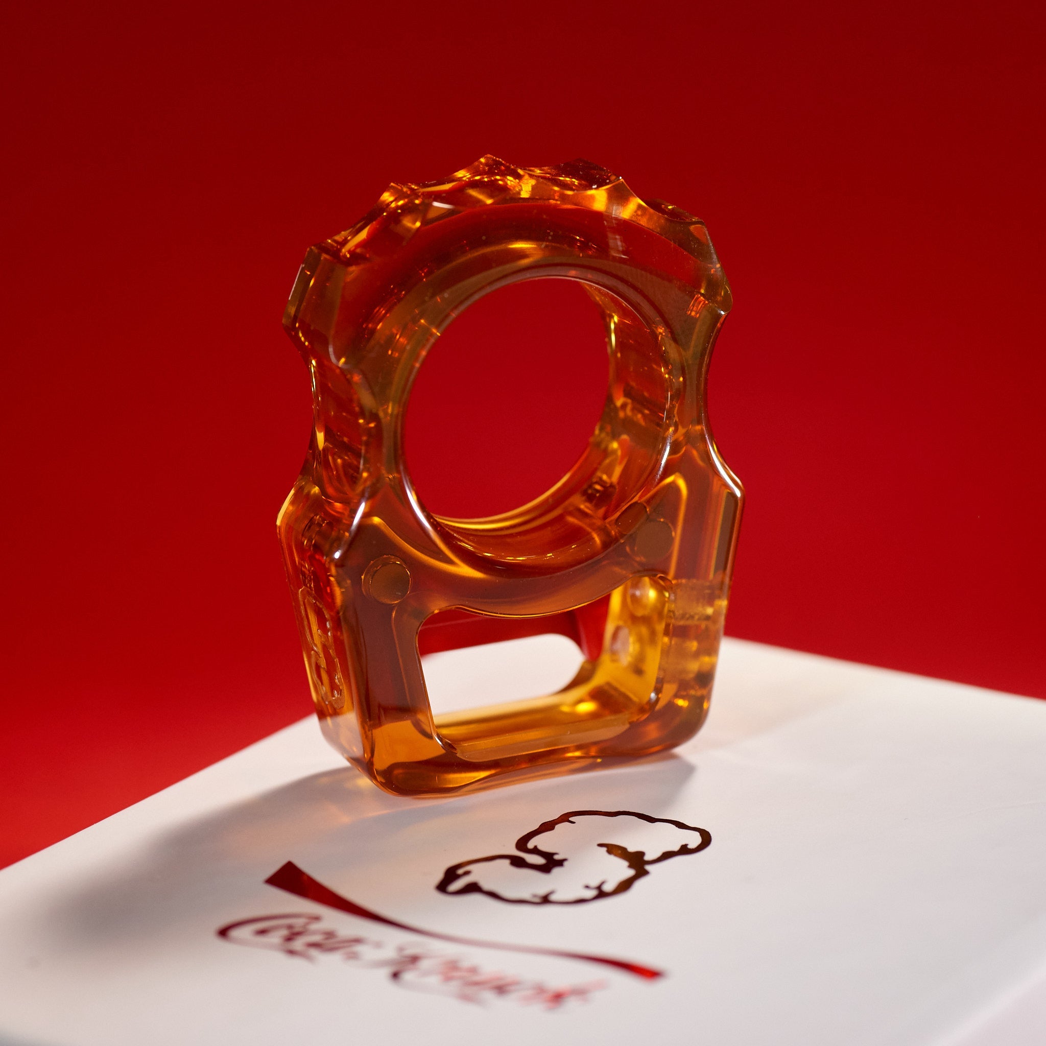 Coca-Knuck EDC Keychain Swampy Alligator Ultem