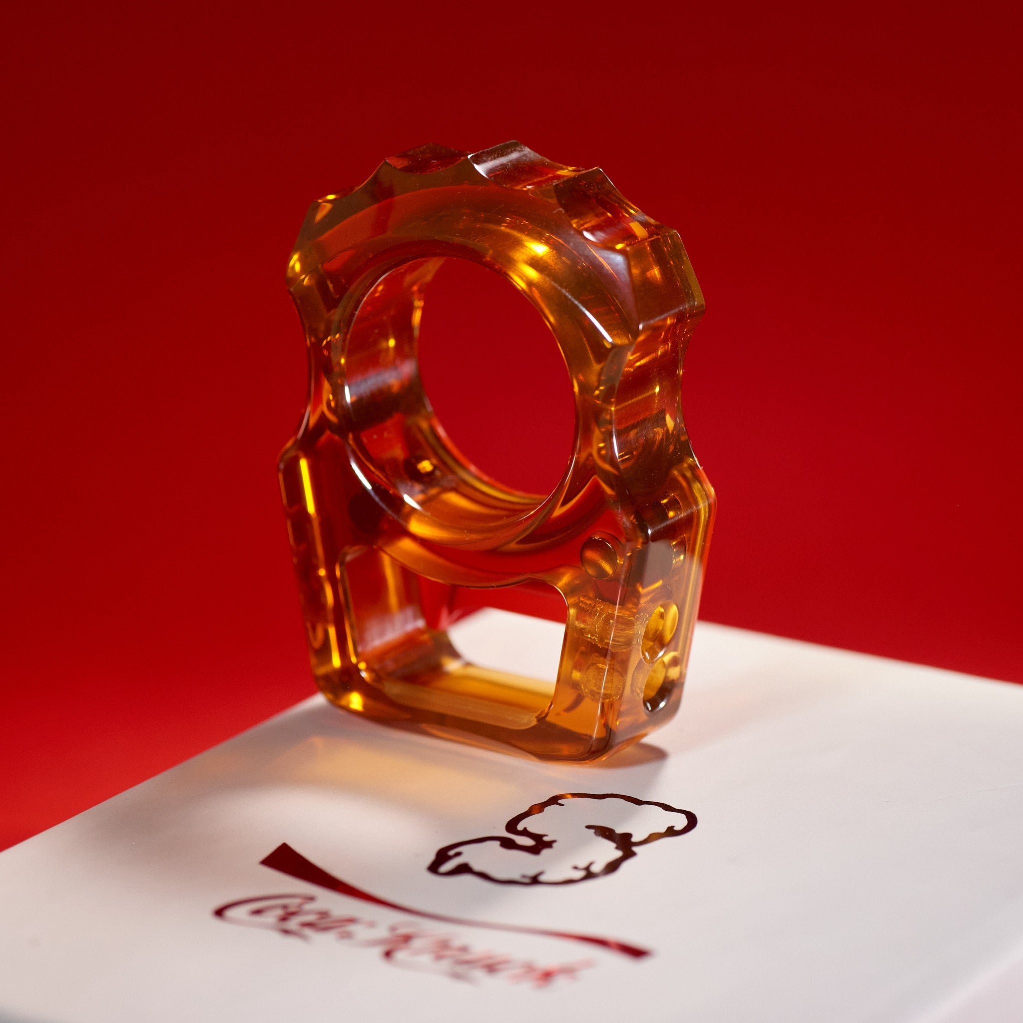 Coca-Knuck EDC Keychain Swampy Alligator Ultem