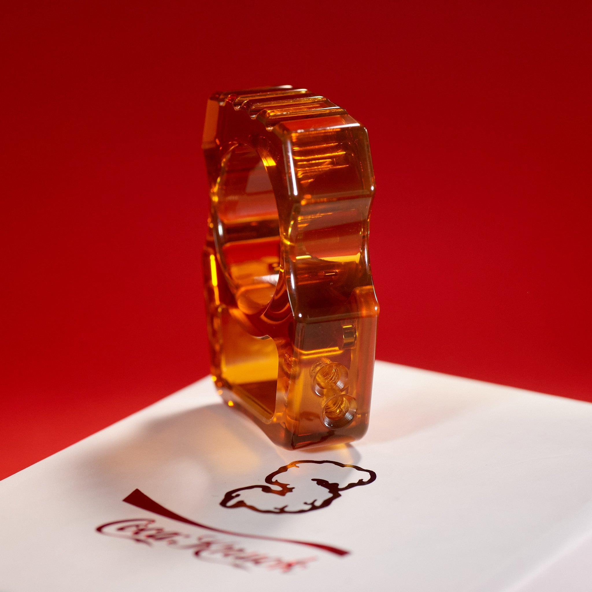 Coca-Knuck EDC Keychain Swampy Whale Ultem