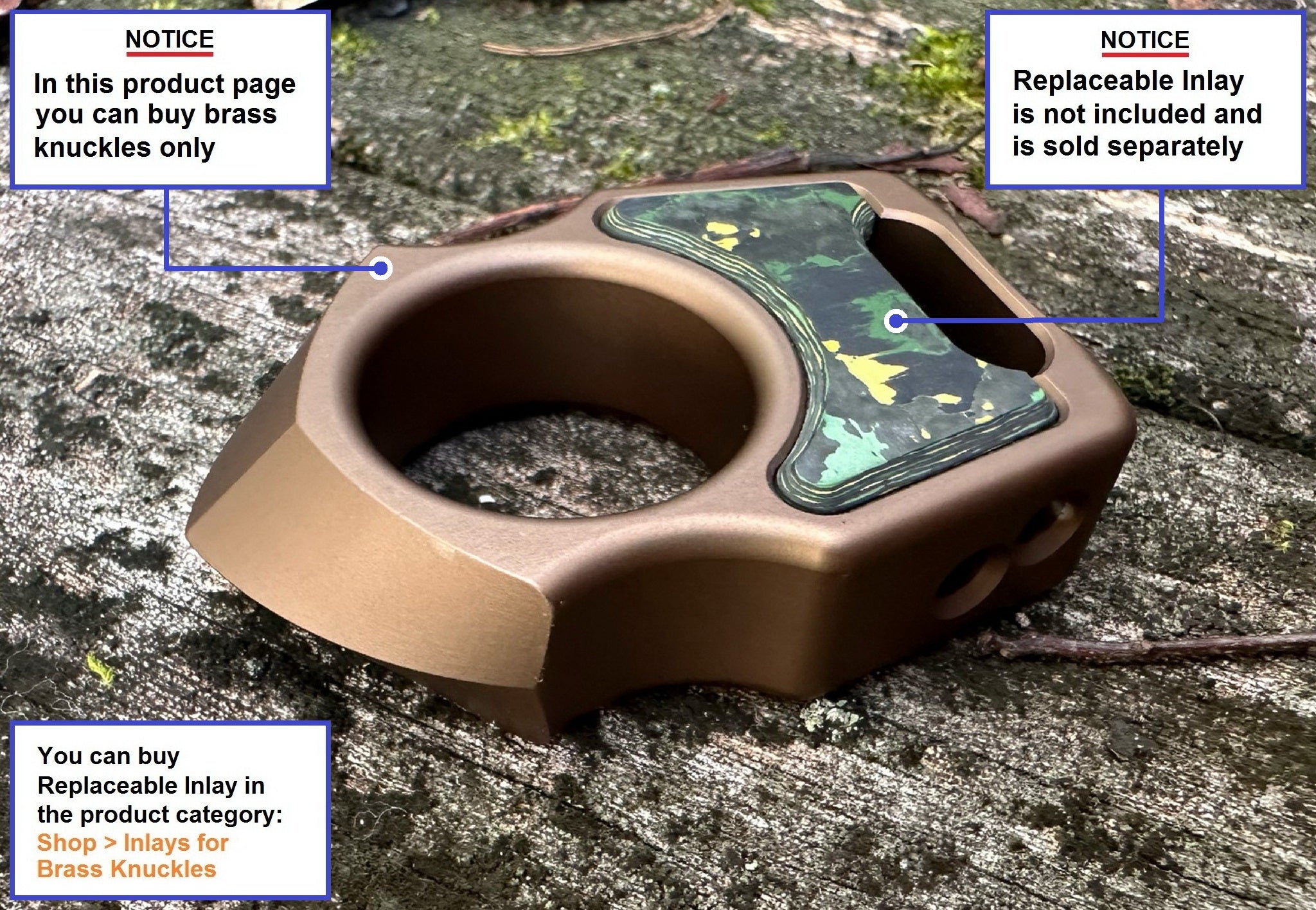 Semi-Custom Aluminum EDC Keychain Swampy Shark Bronze Anodized