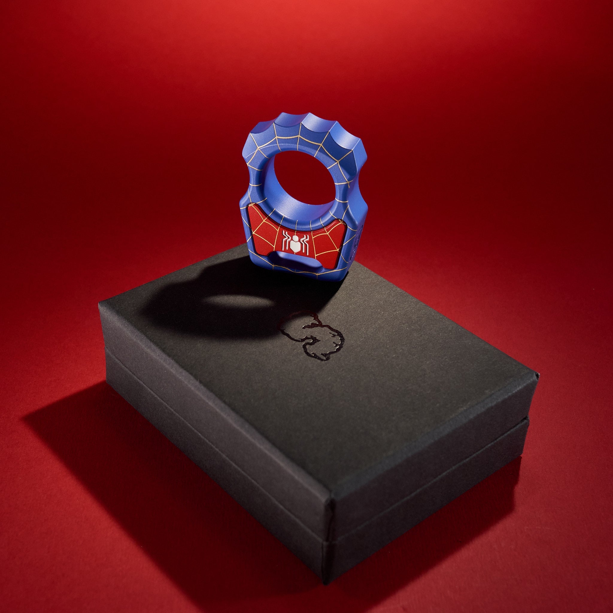 Swampy Alligator Spider-Knuck Brass Bottle Opener Cerakote