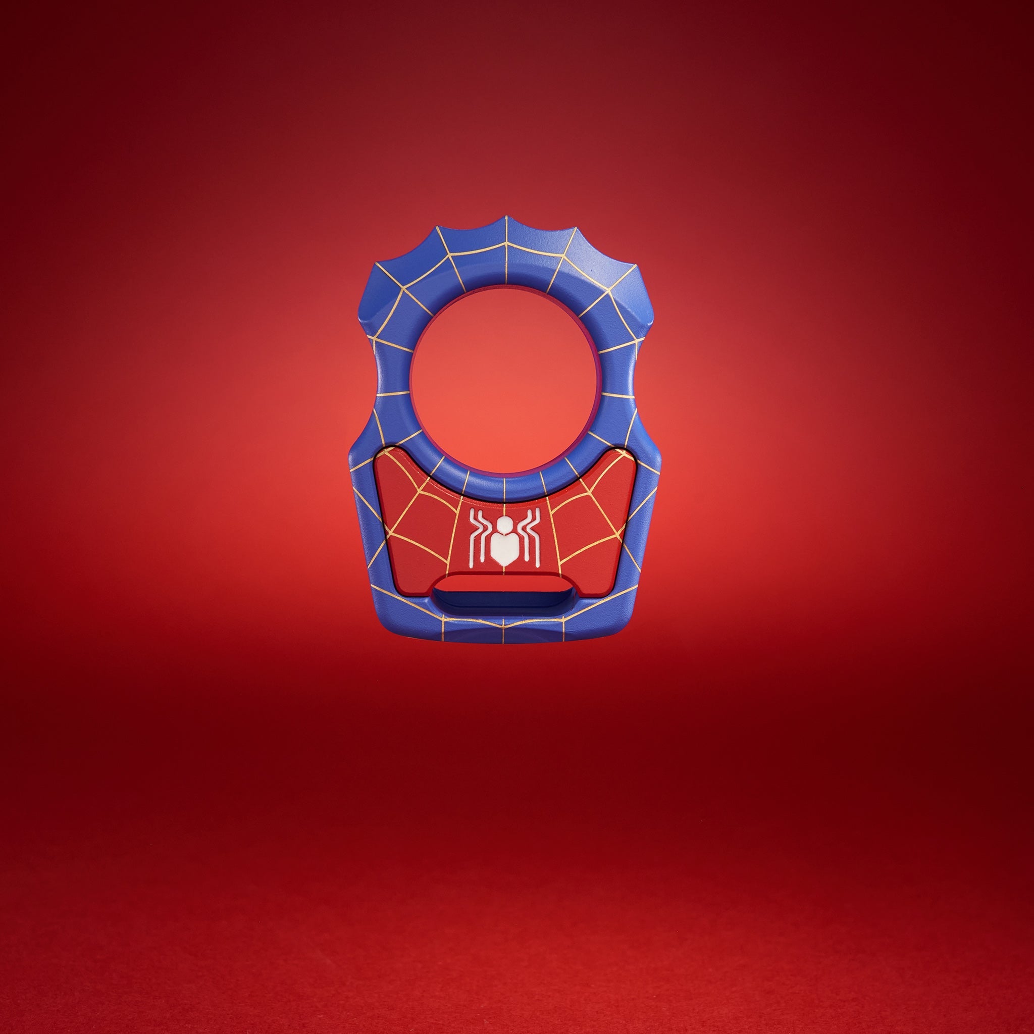 Swampy Alligator Spider-Knuck Brass Bottle Opener Cerakote