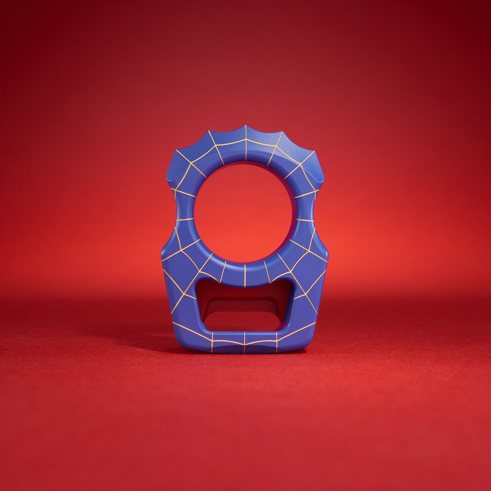 Swampy Alligator Spider-Knuck Brass Bottle Opener Cerakote