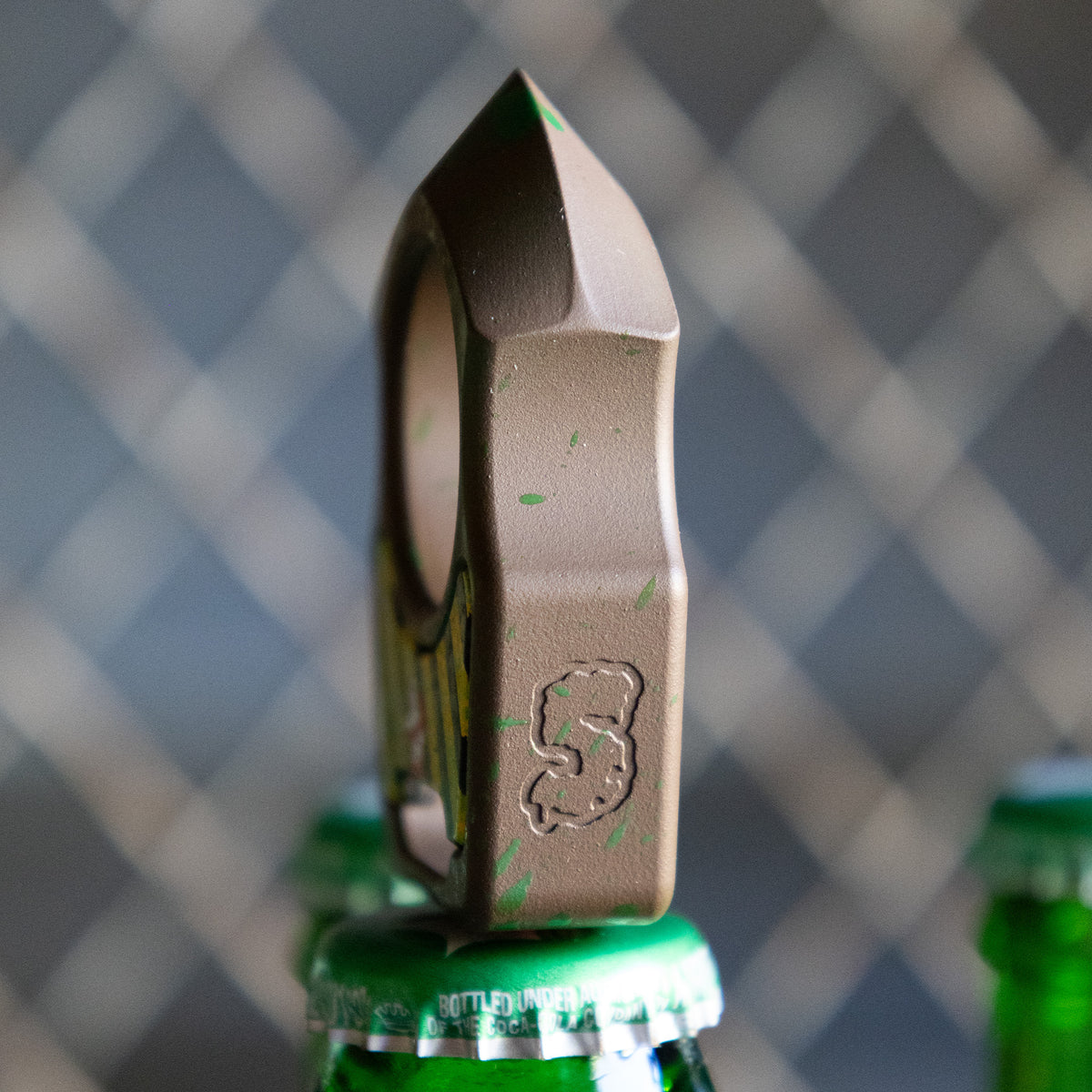 Swampy Shark Ghostbusters Mark 2 Titanium Bottle Opener Keychain Cerakote