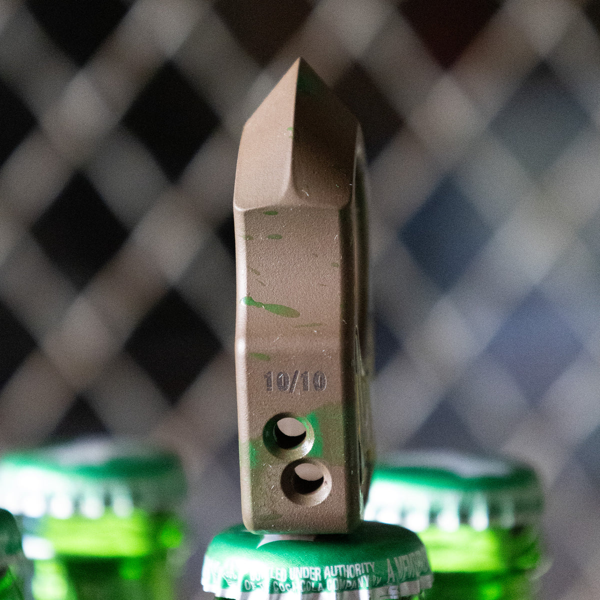 Swampy Shark Ghostbusters Mark 2 Titanium Bottle Opener Keychain Cerakote