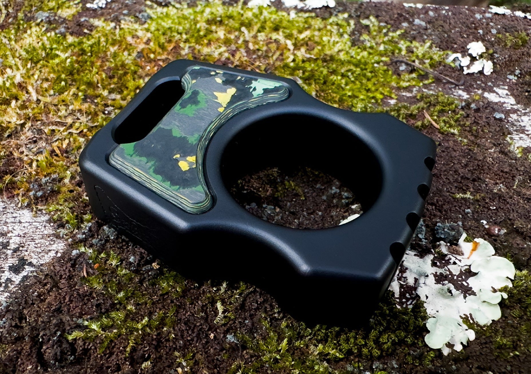 Carbon Fiber Toxic Storm Inlay for Swampy Custom Keychains